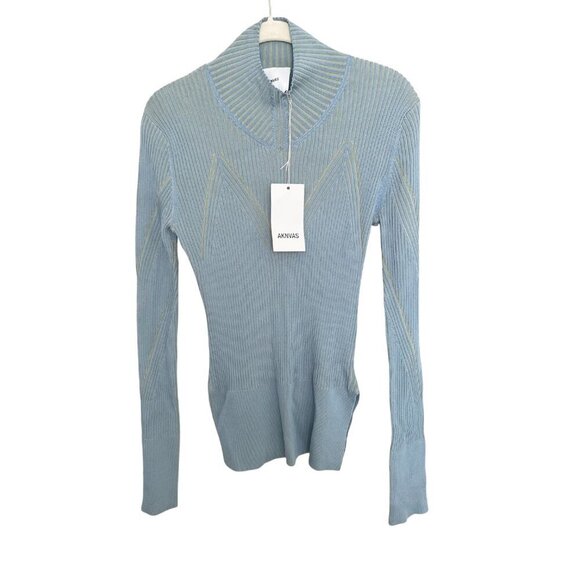 Aknvas Lennox Two Toned Knit Top - Picture 3 of 5